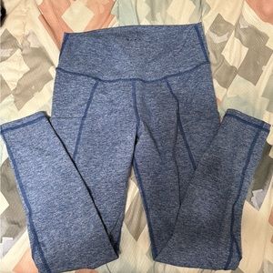 Fleo reverie legging heathered blue size medium
